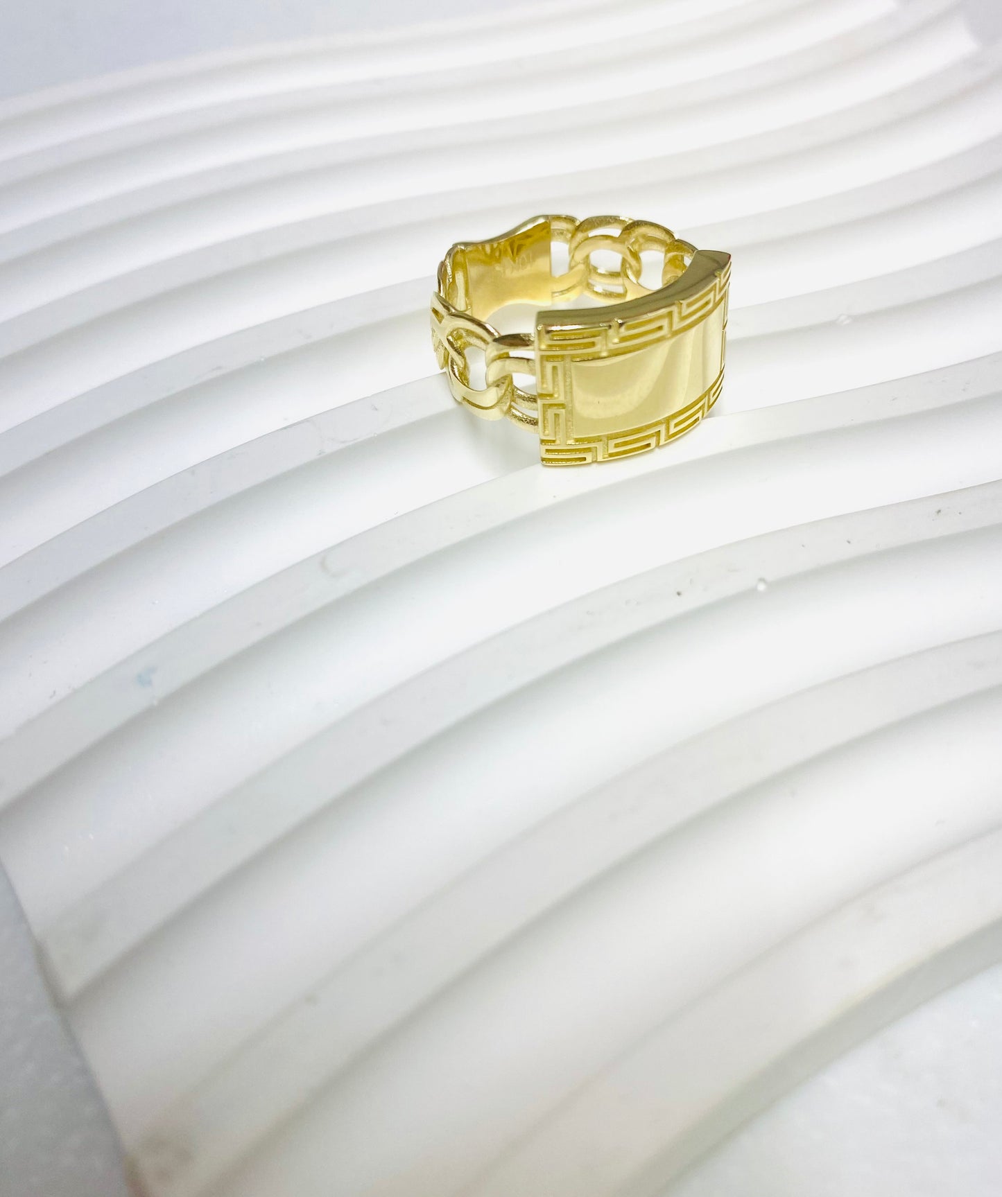 Anillo tejido chino 10K