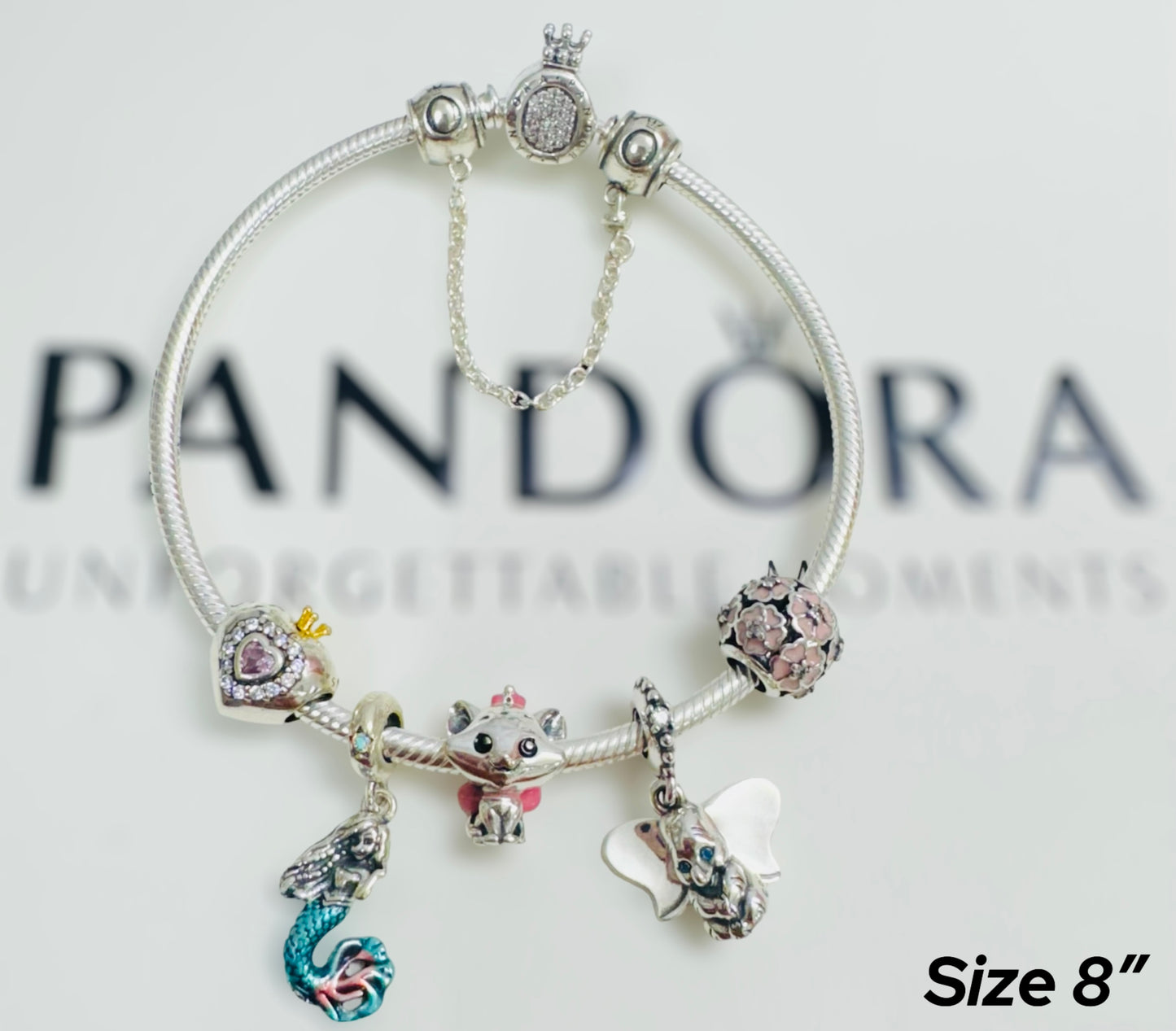 Pulsera con charm Plata Ale S925