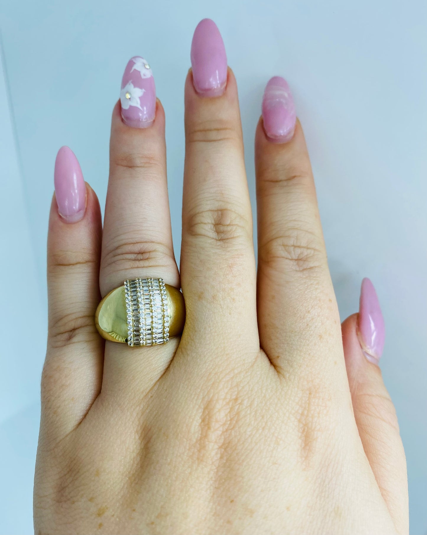 Anillo buchón 10k