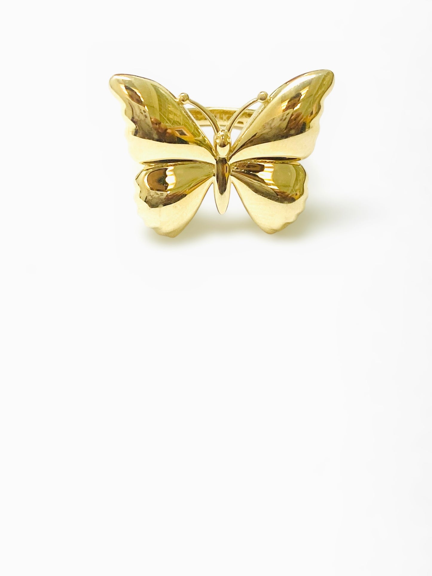Anillo de mariposa 10k