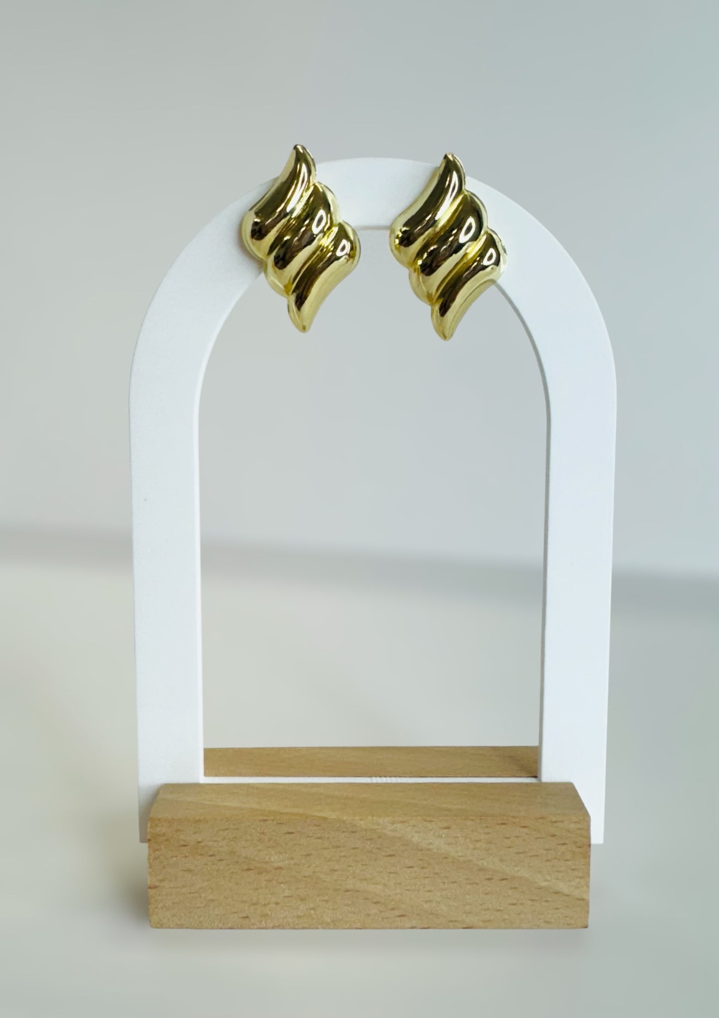 Aretes Omega 14k