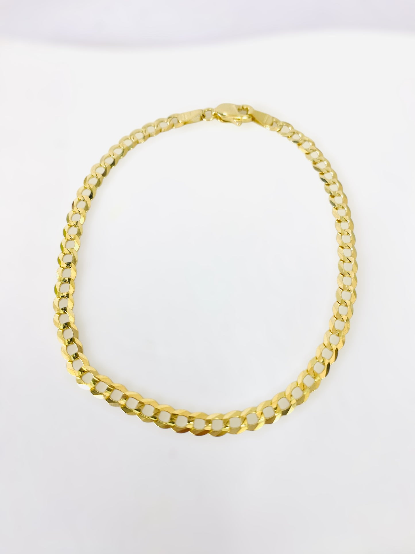 Pulsera corte brillo sólida