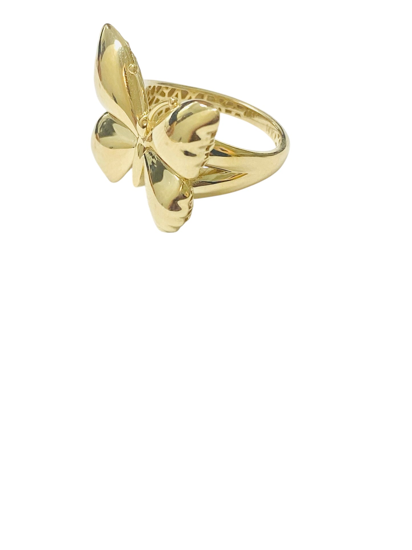 Anillo de mariposa 10k