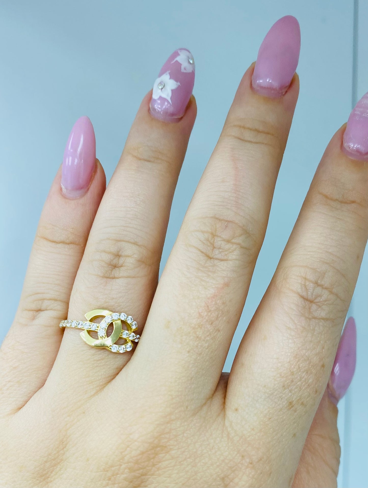 Anillo CC 14k