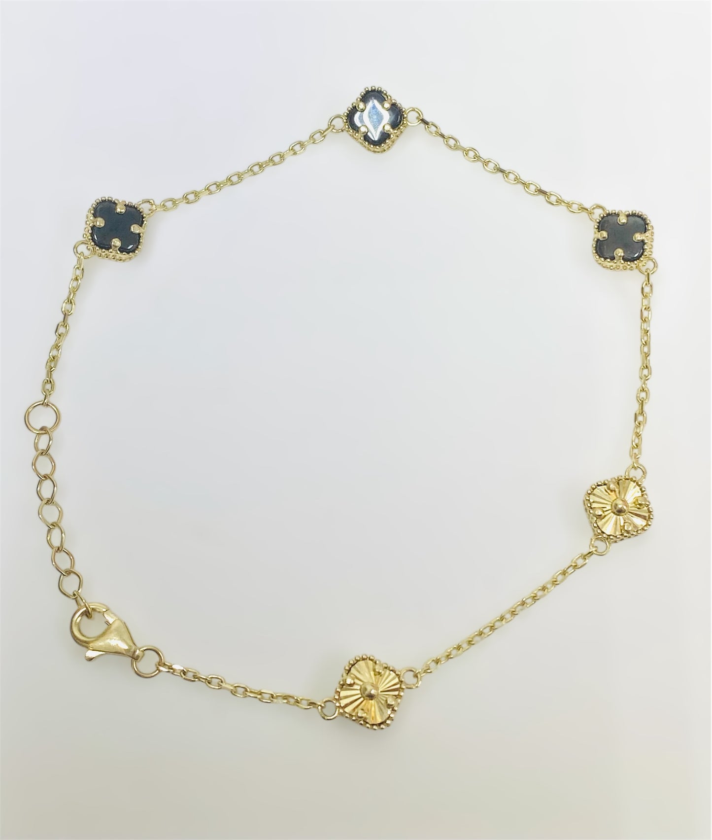Pulsera clover reversible 10K
