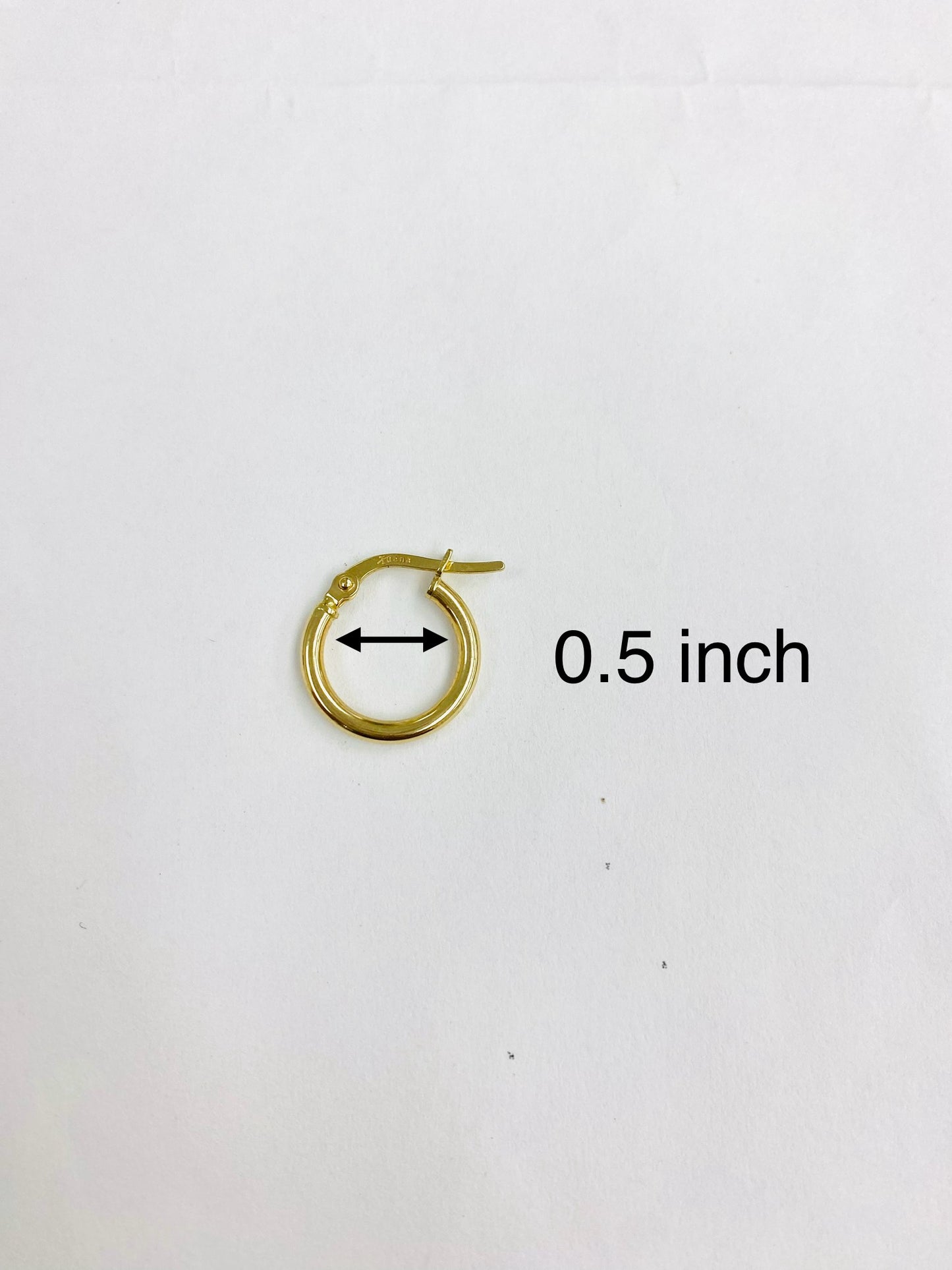 Argollas sencillas 14K