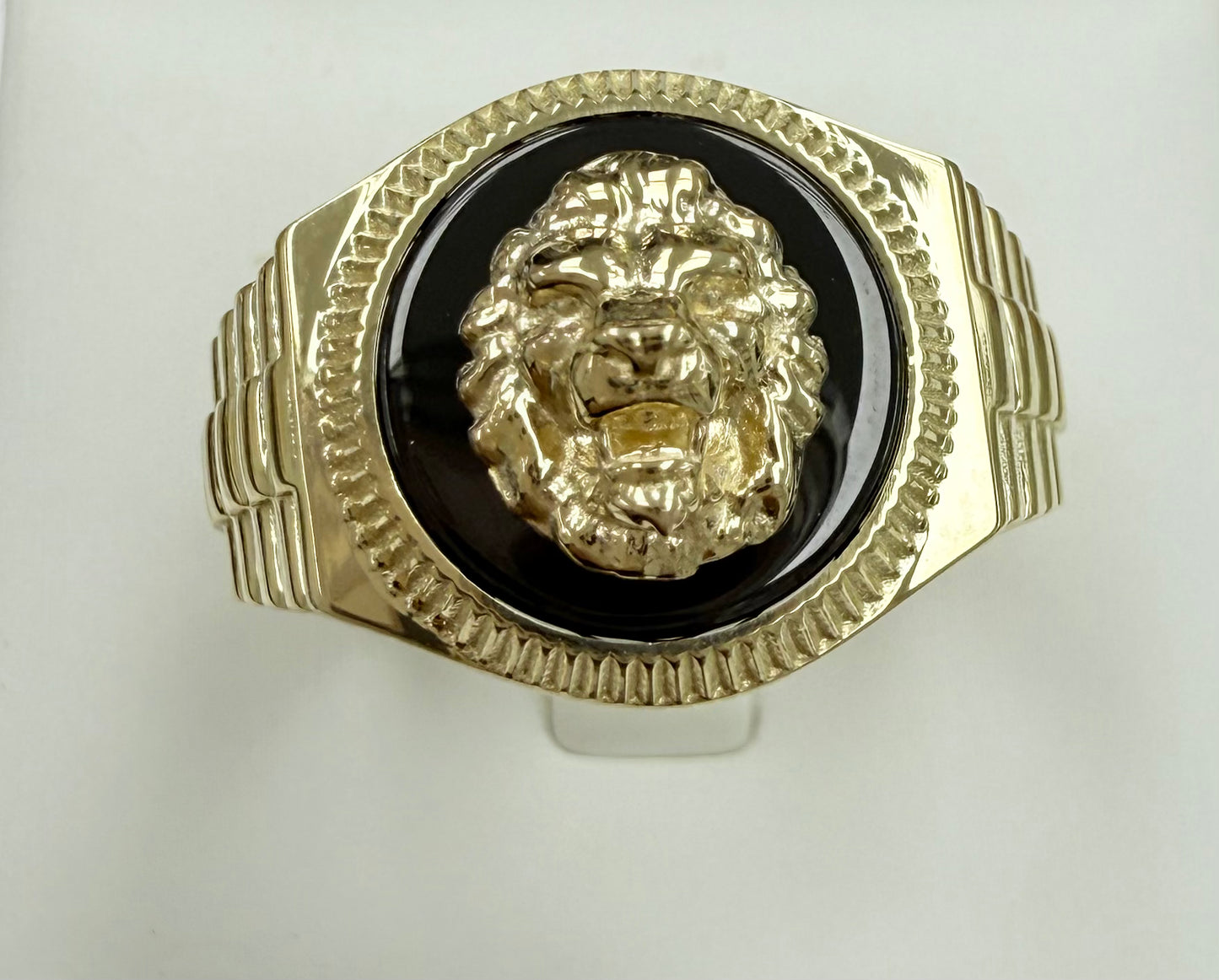 Anillo de hombre de León 10k
