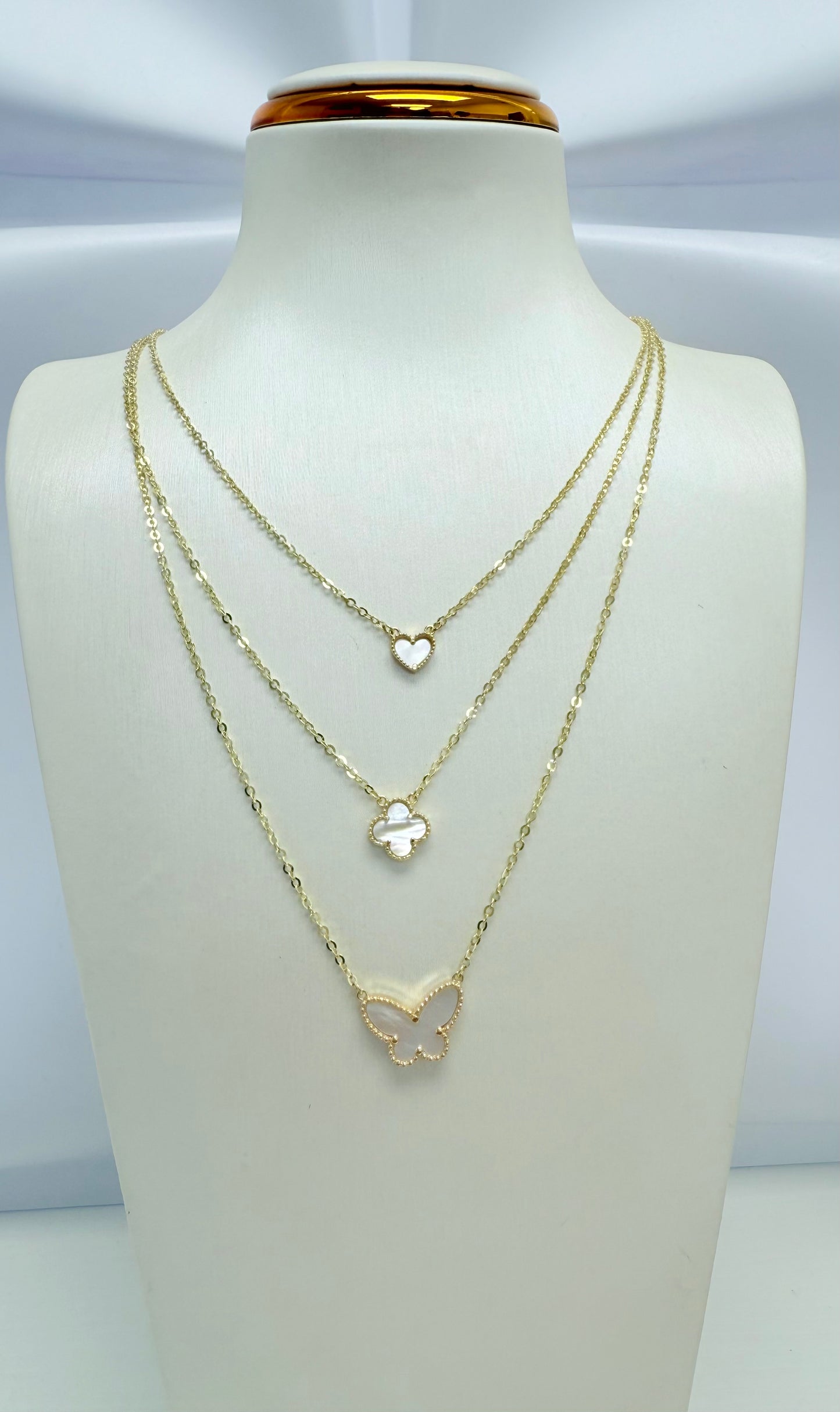 Cadena triple 14k