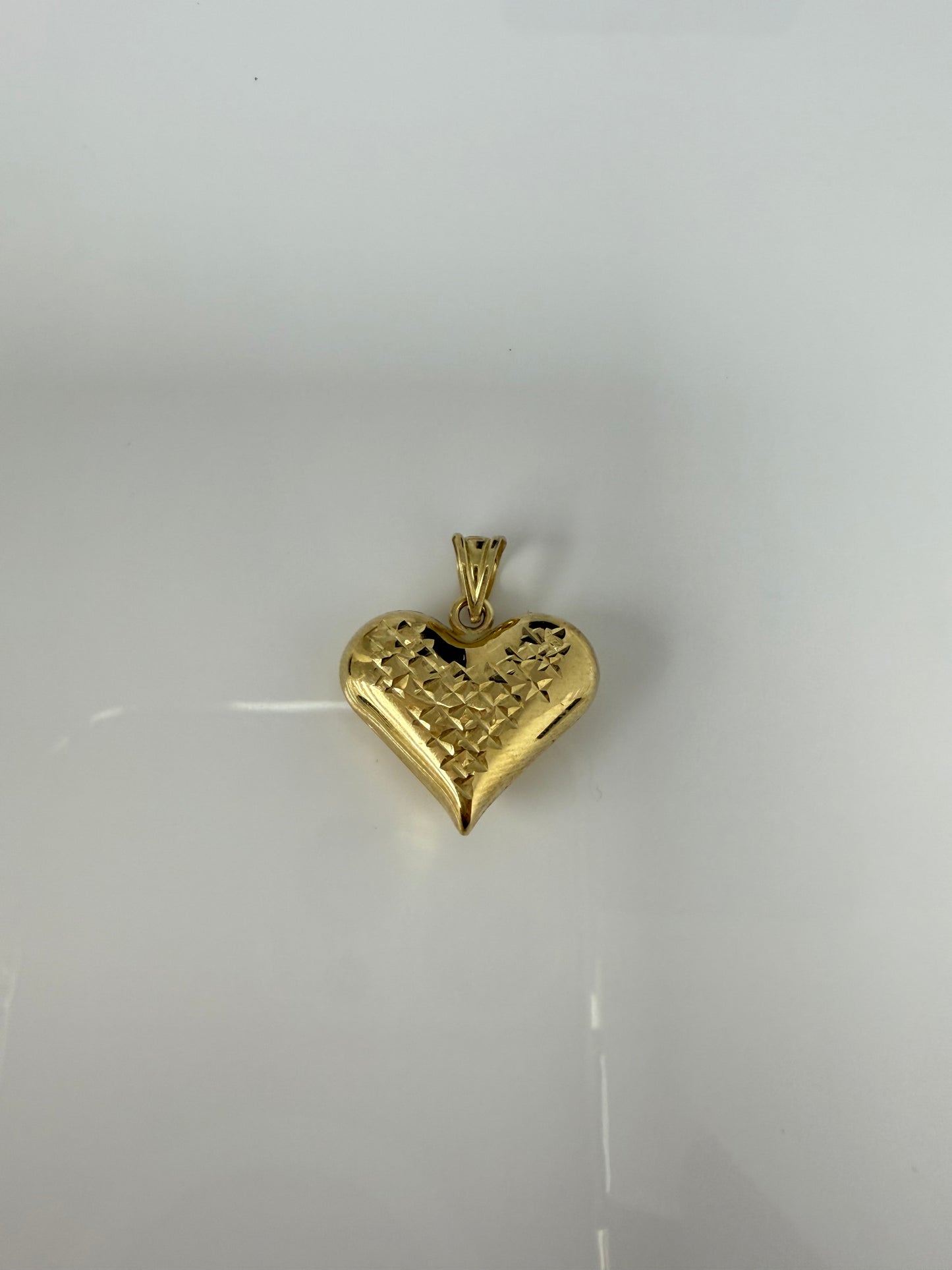 Dije de corazón reversible 10k