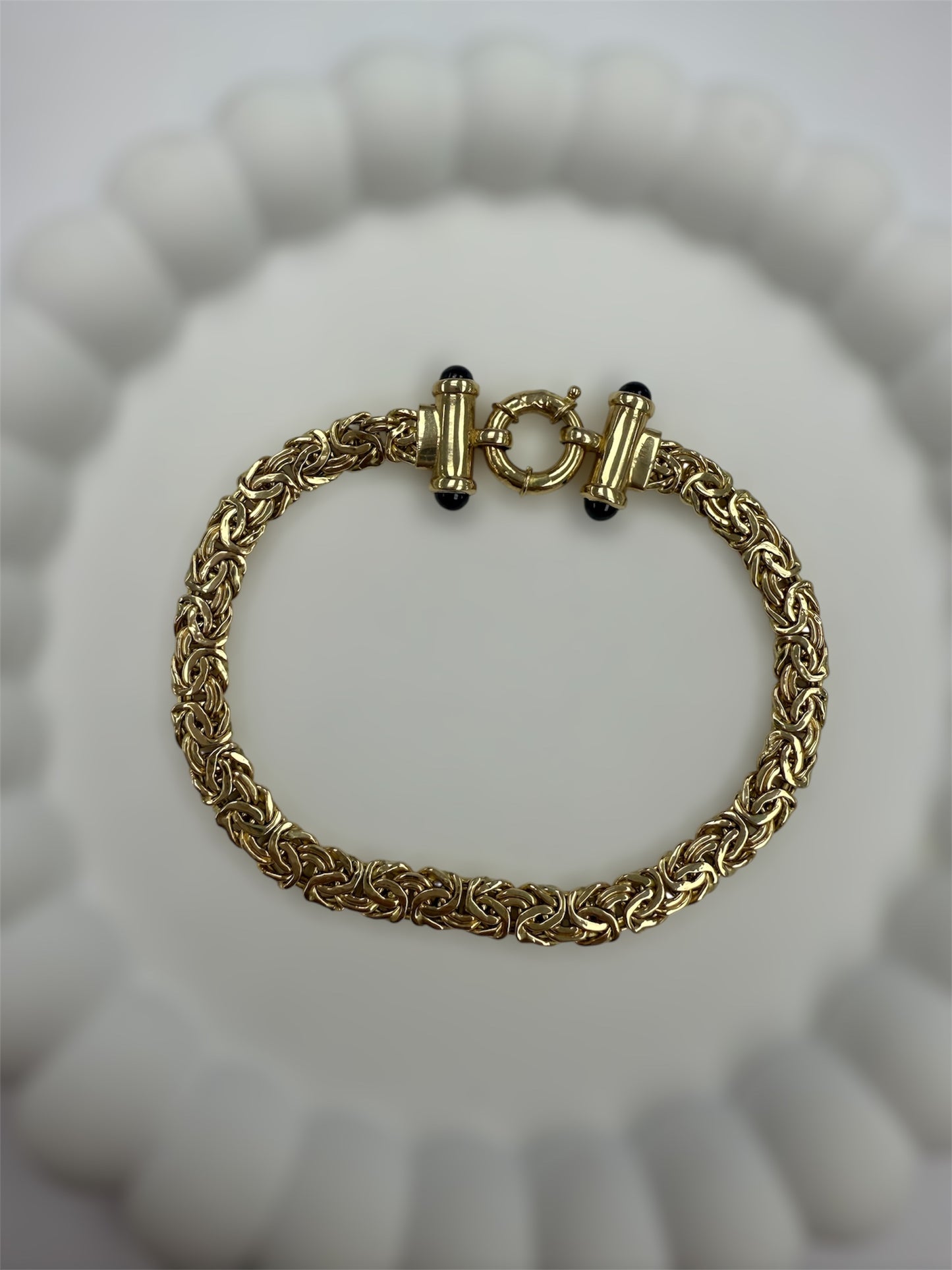 Pulsera bizantino 14K