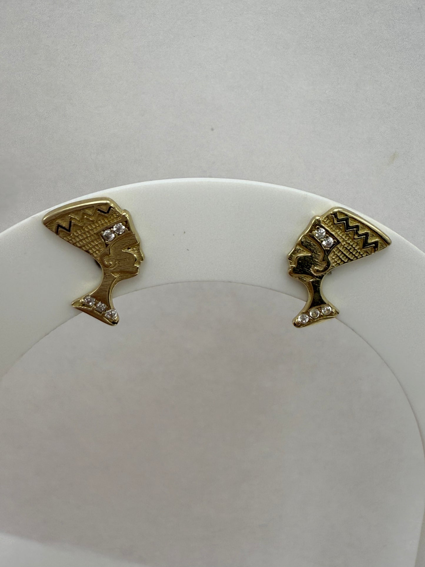 Aretes de nefertiti 10K