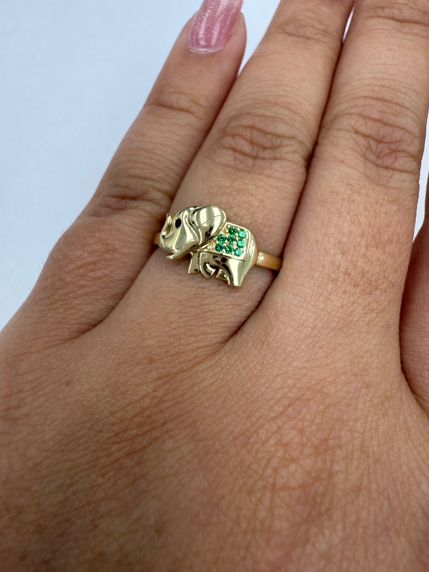 Anillo de elefante 10k