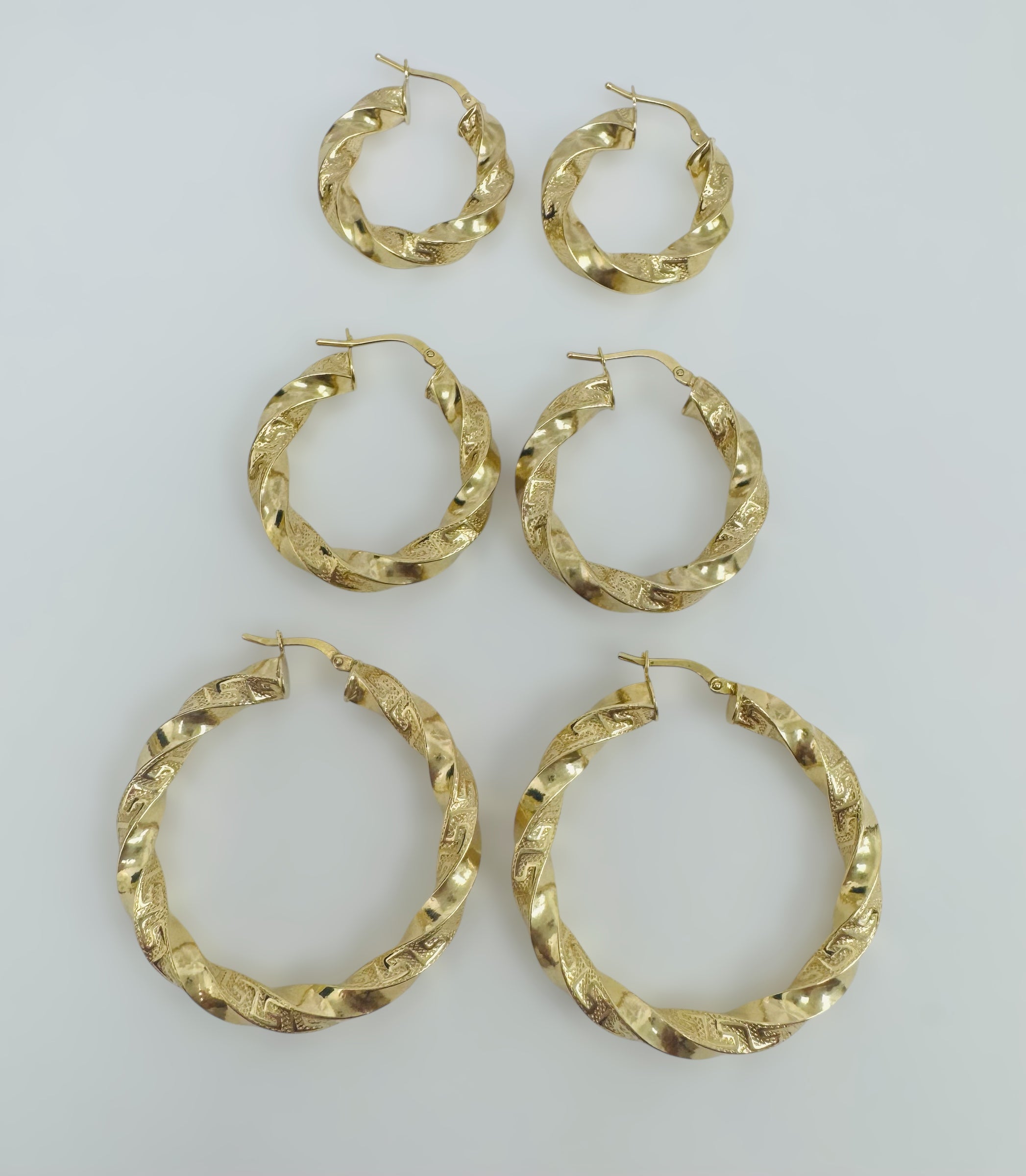 Argollas versa torcidas 4.8mm 10k