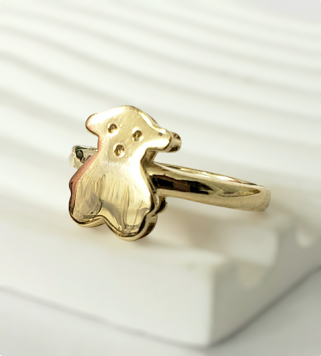 Anillo de Oso 14k