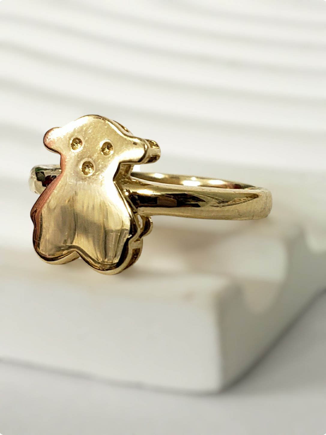 Anillo de Oso 14k