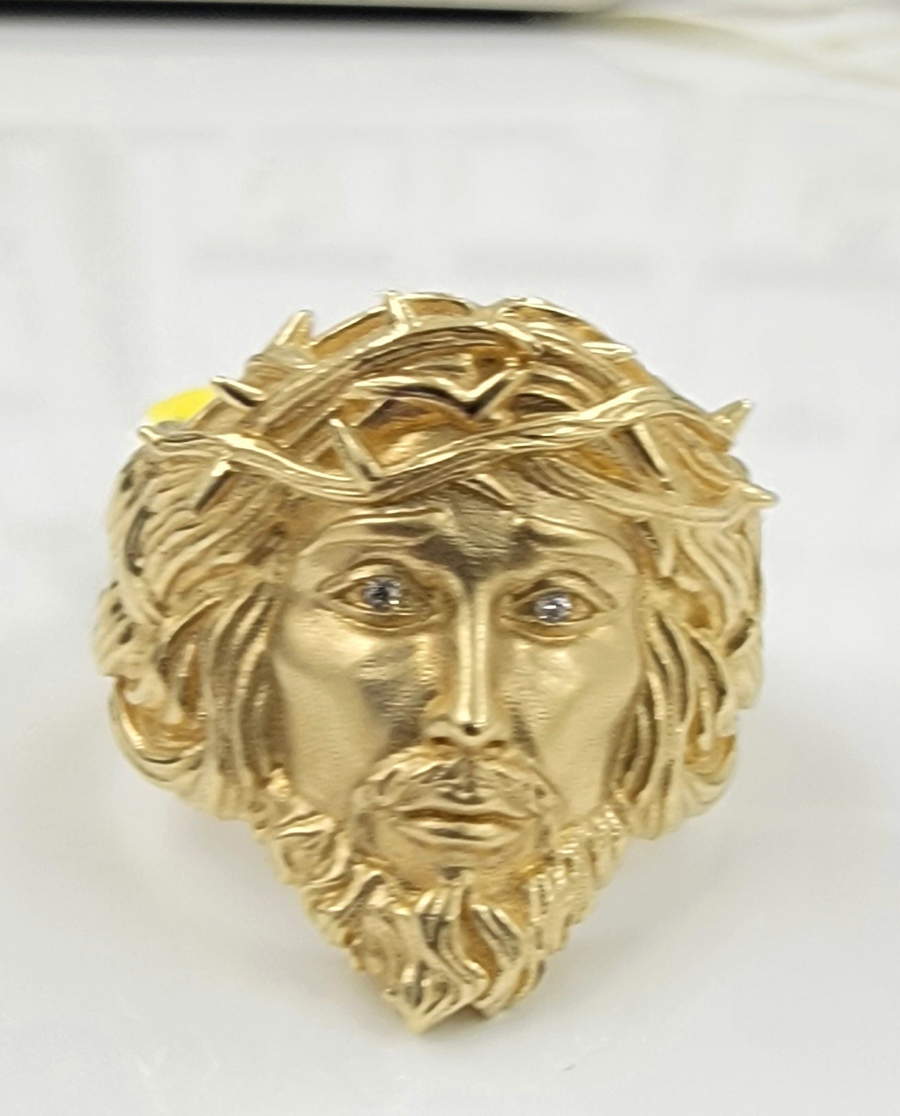 Anillo cristo 14k