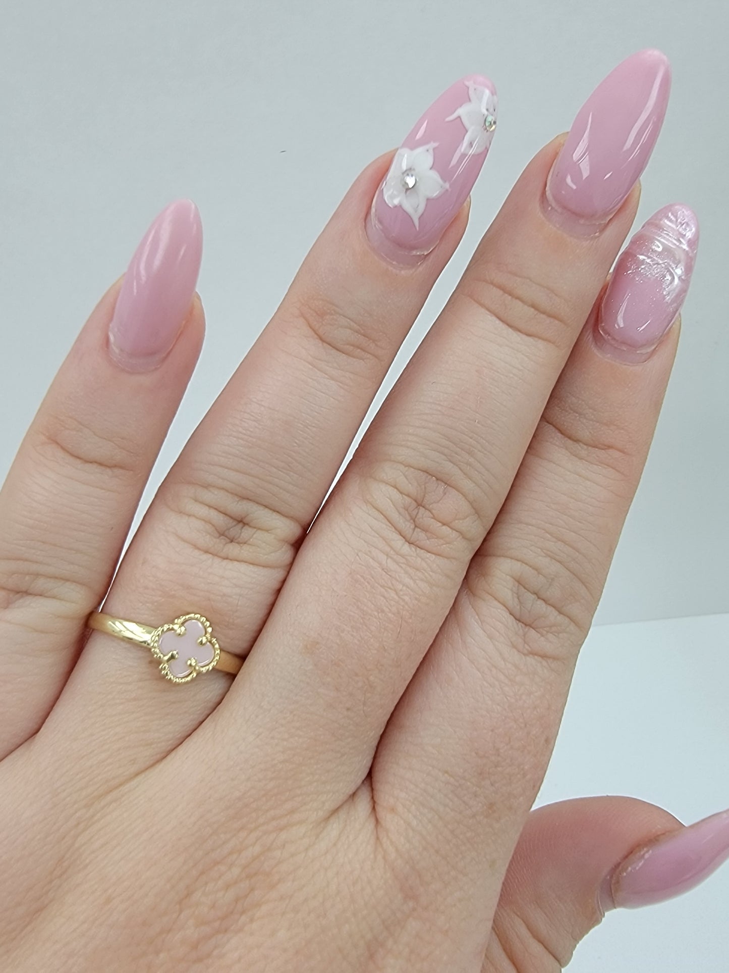 Anillo mini clover 10k