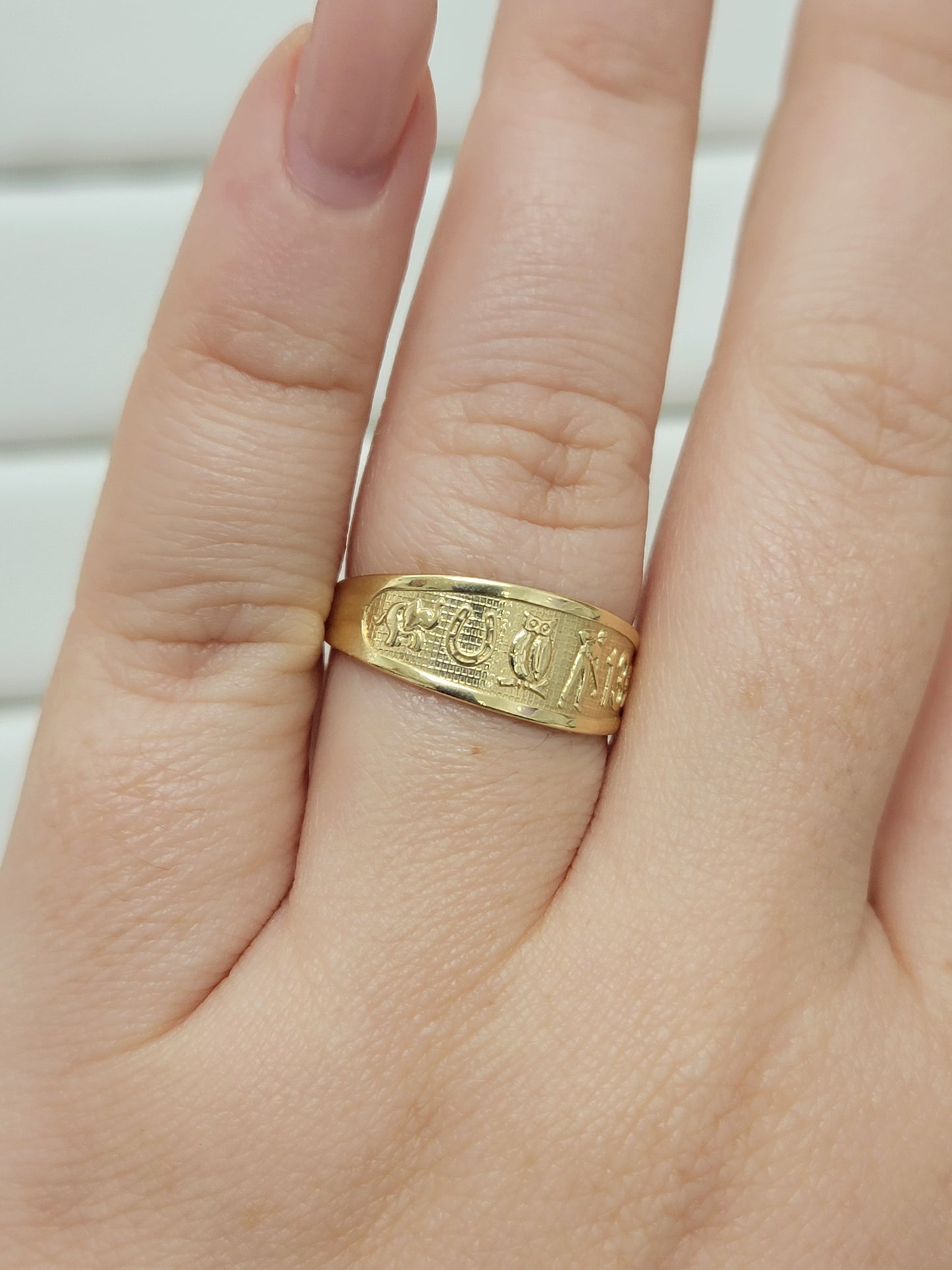 Anillo de la suerte 14k