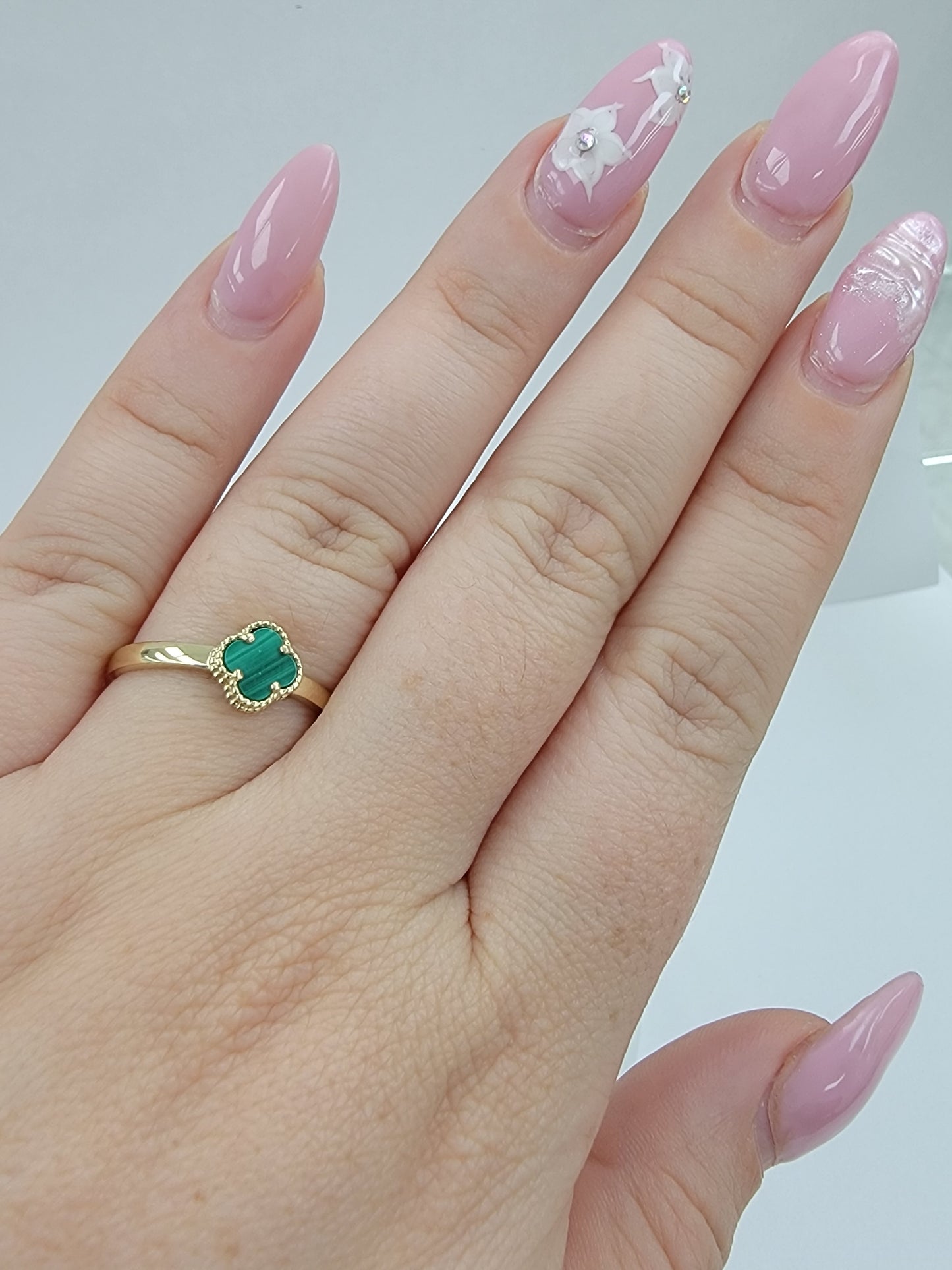 Anillo mini clover 10k