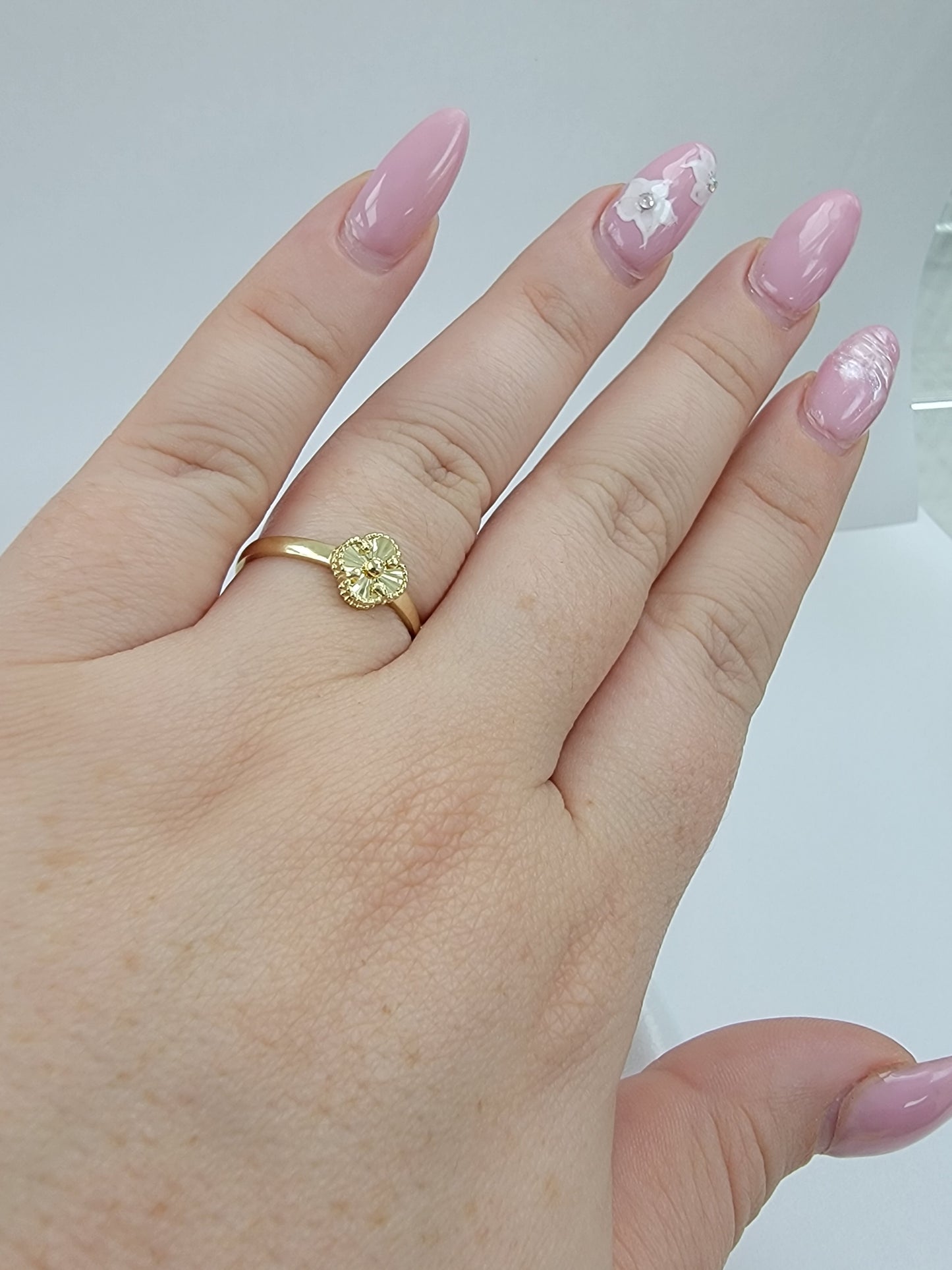 Anillo mini clover 10k