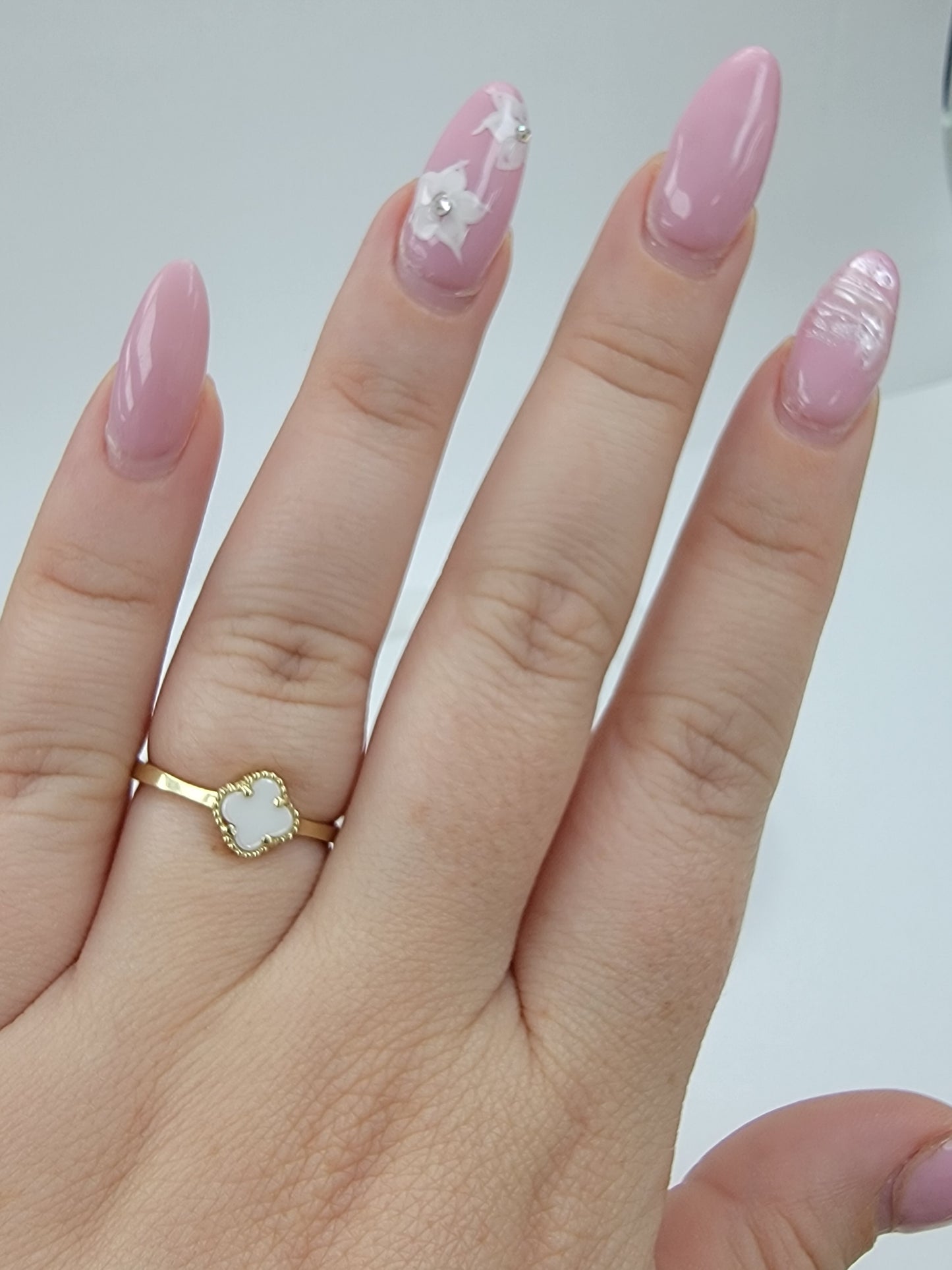 Anillo mini clover 10k