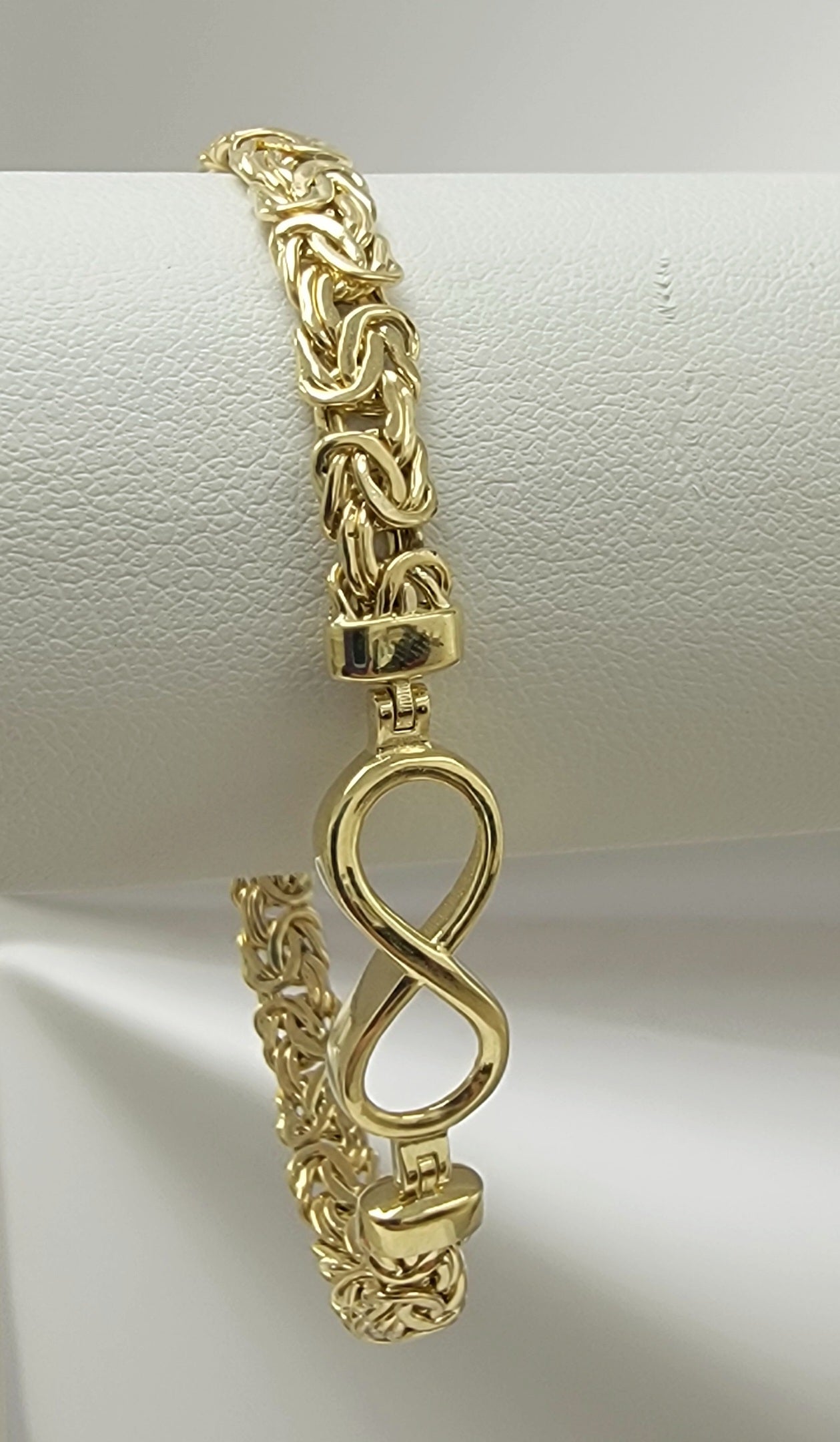 Pulsera visantino con infinito