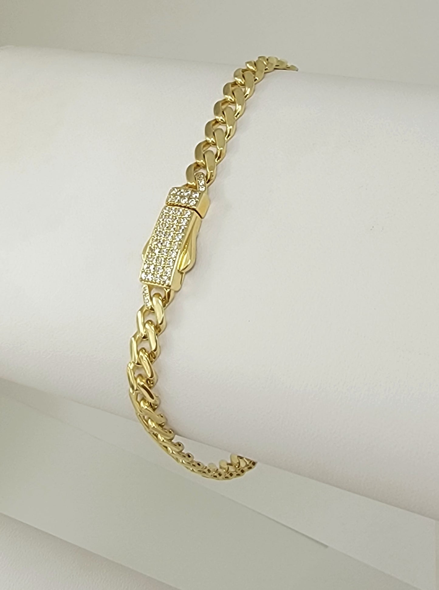 Pulsera Mónaco clover 10k