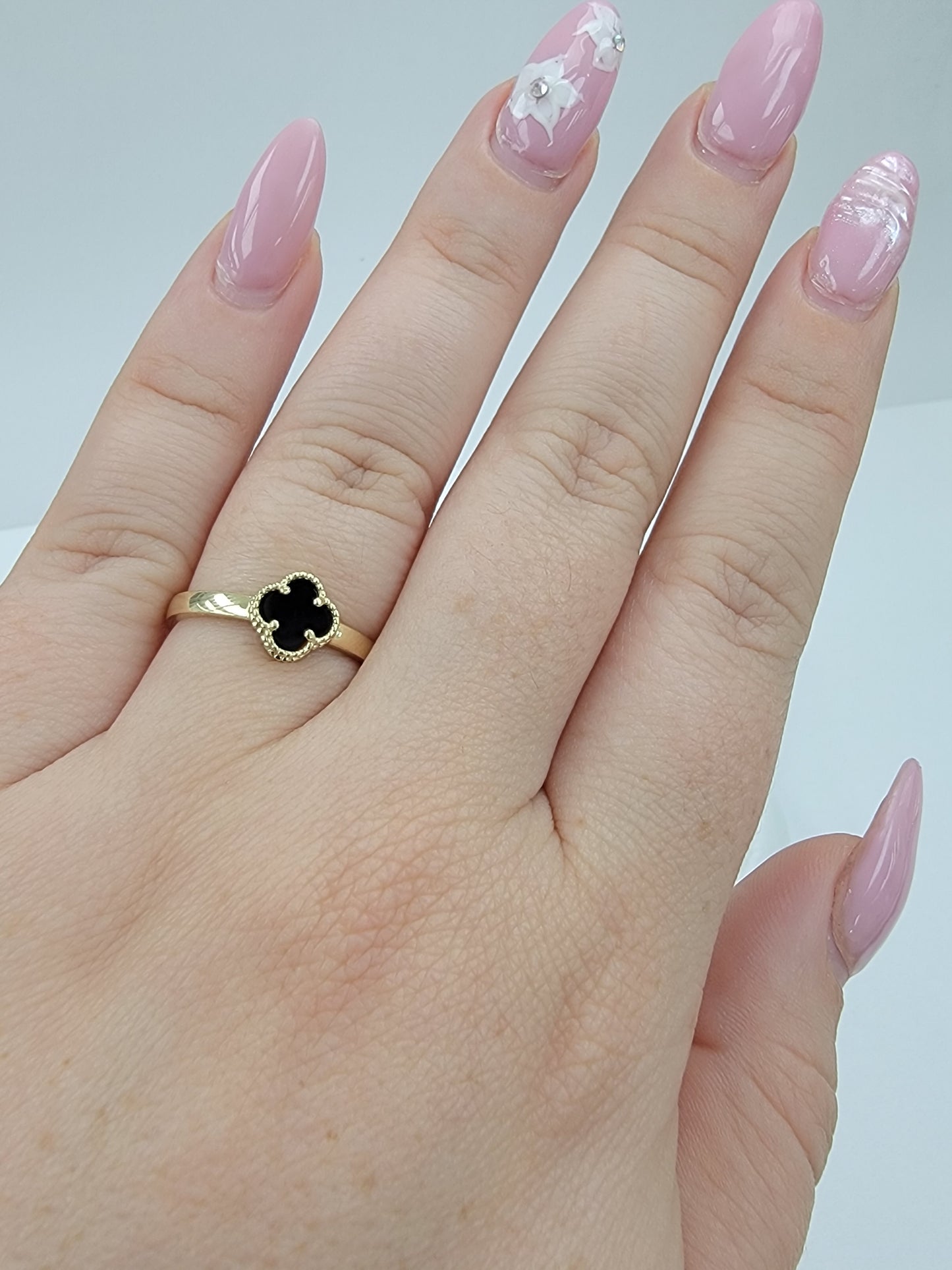 Anillo mini clover 10k