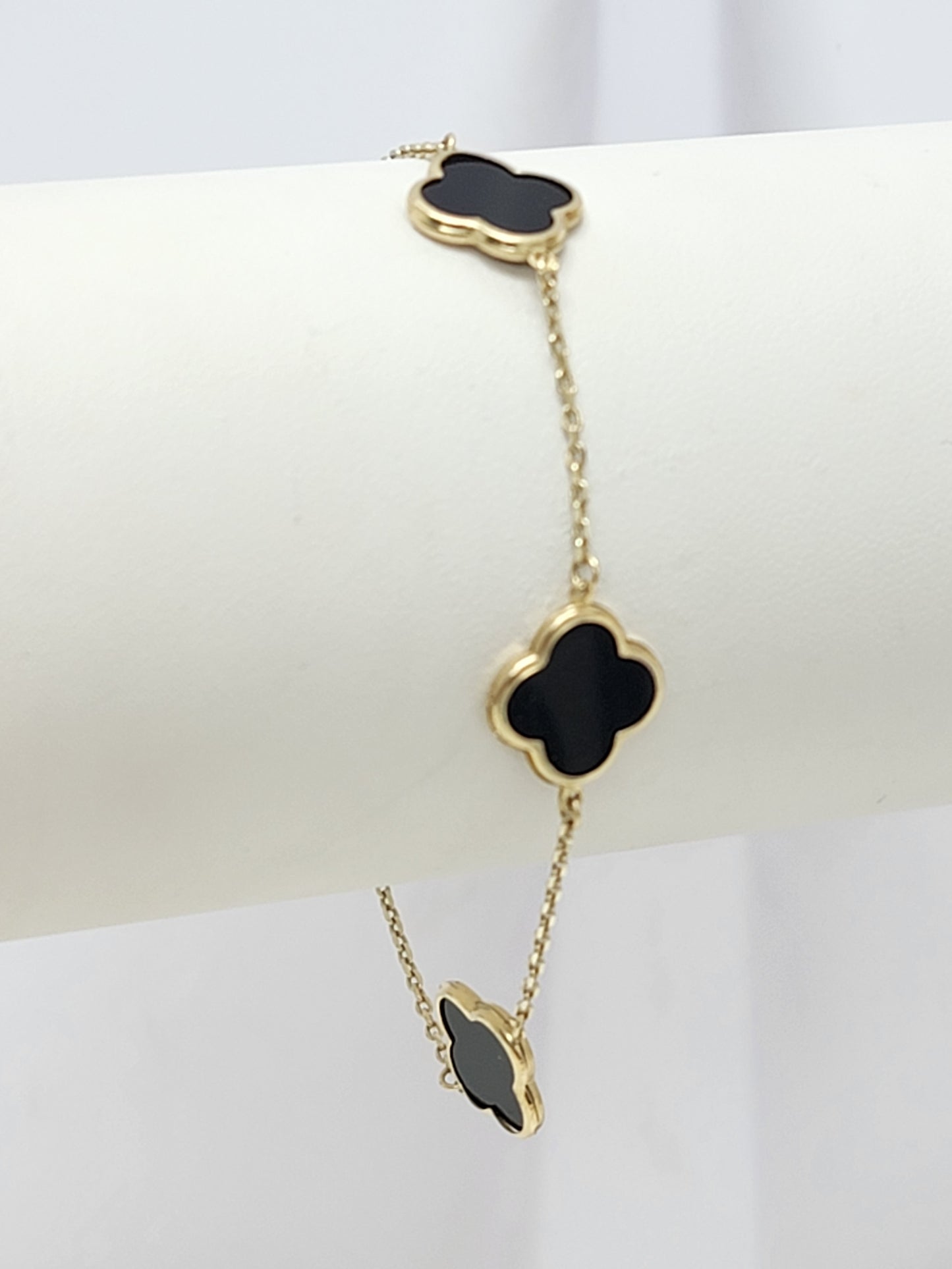 Pulsera flores 10k