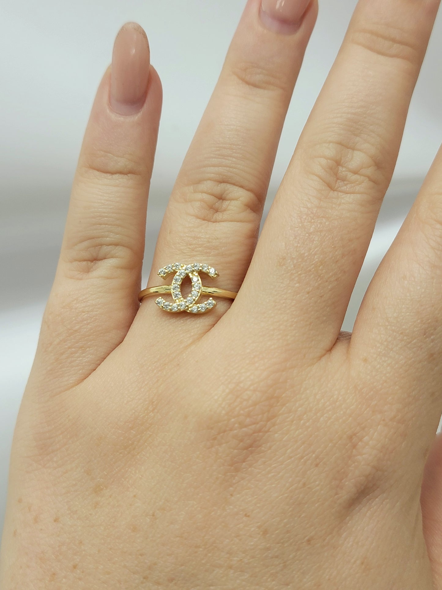 Anillo CC 14K