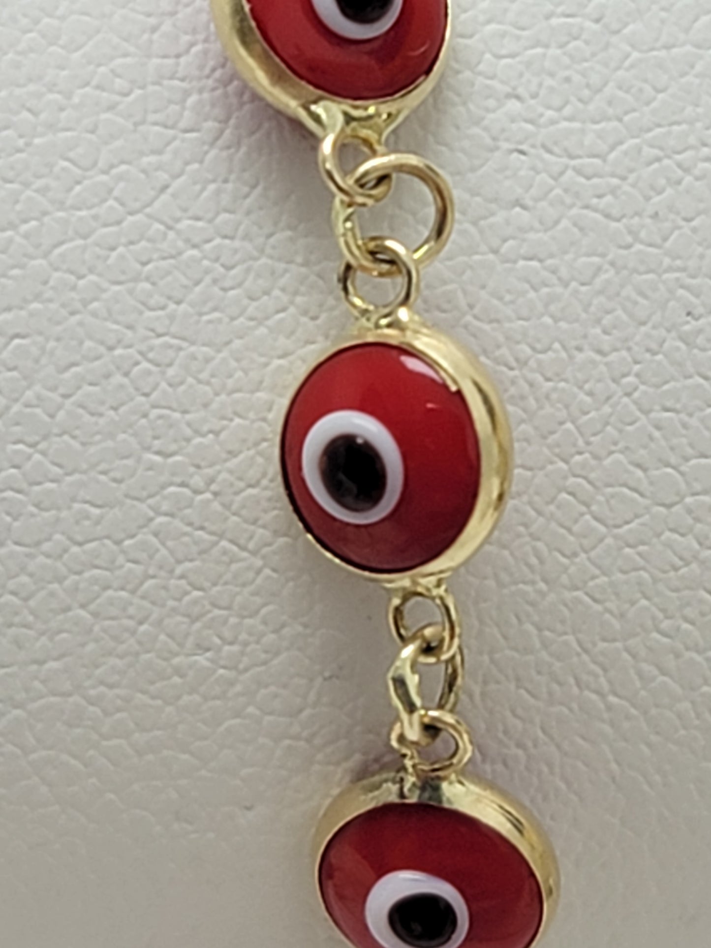 Pulsera ojo turco 14k