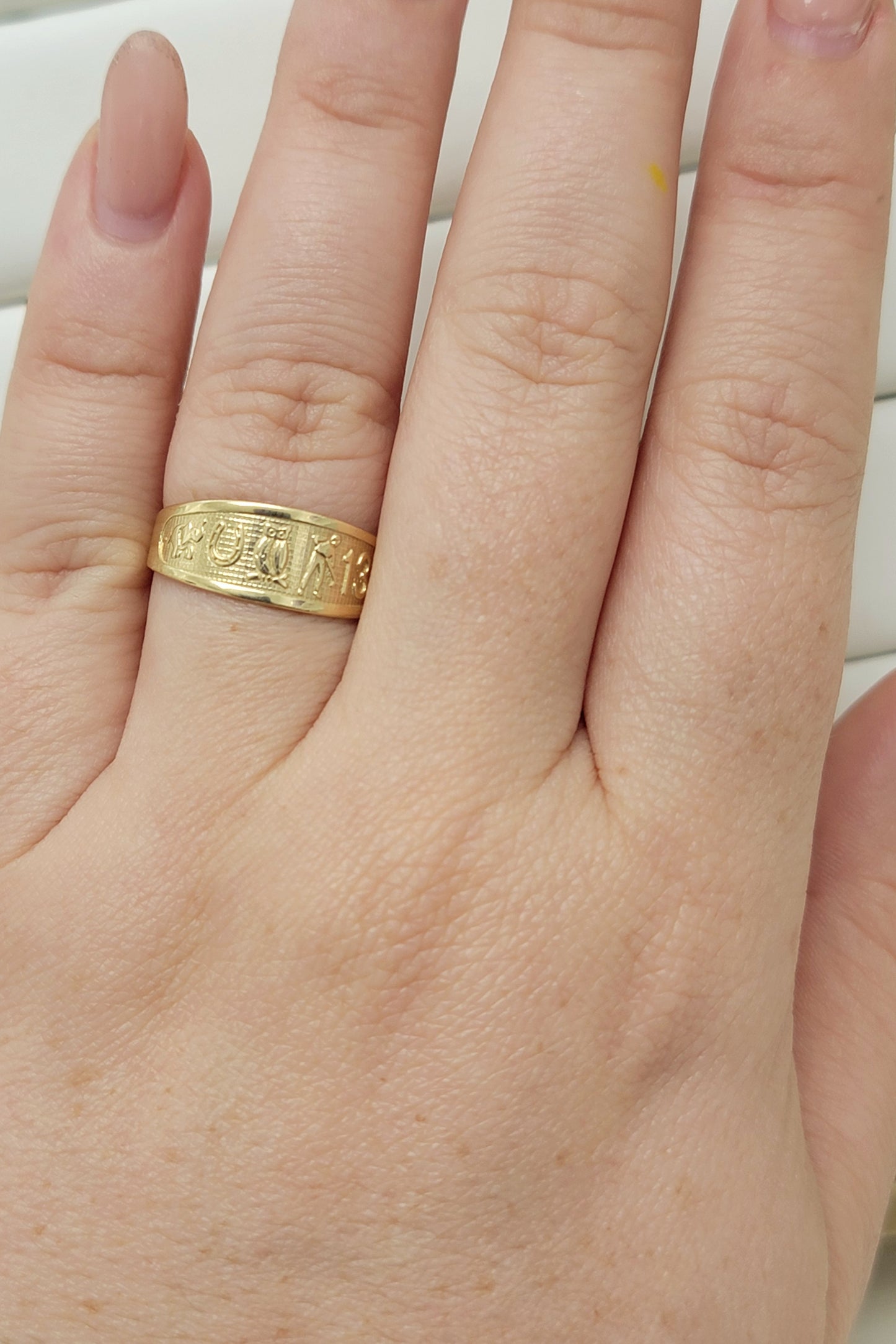 Anillo de la suerte 14k
