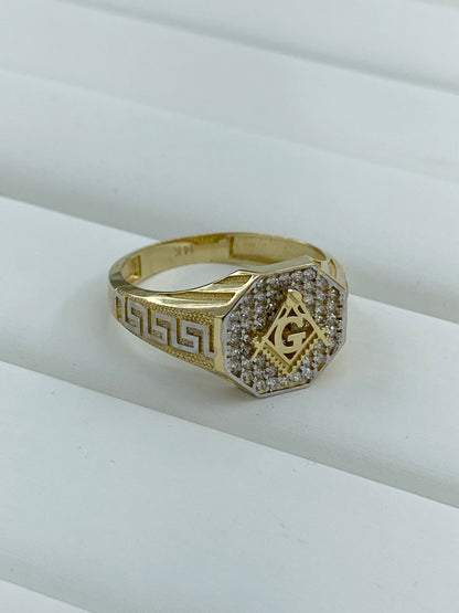 Anillo hombre G14k