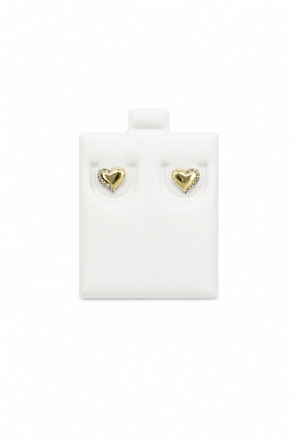 Aretes de Corazón pequeños 10k