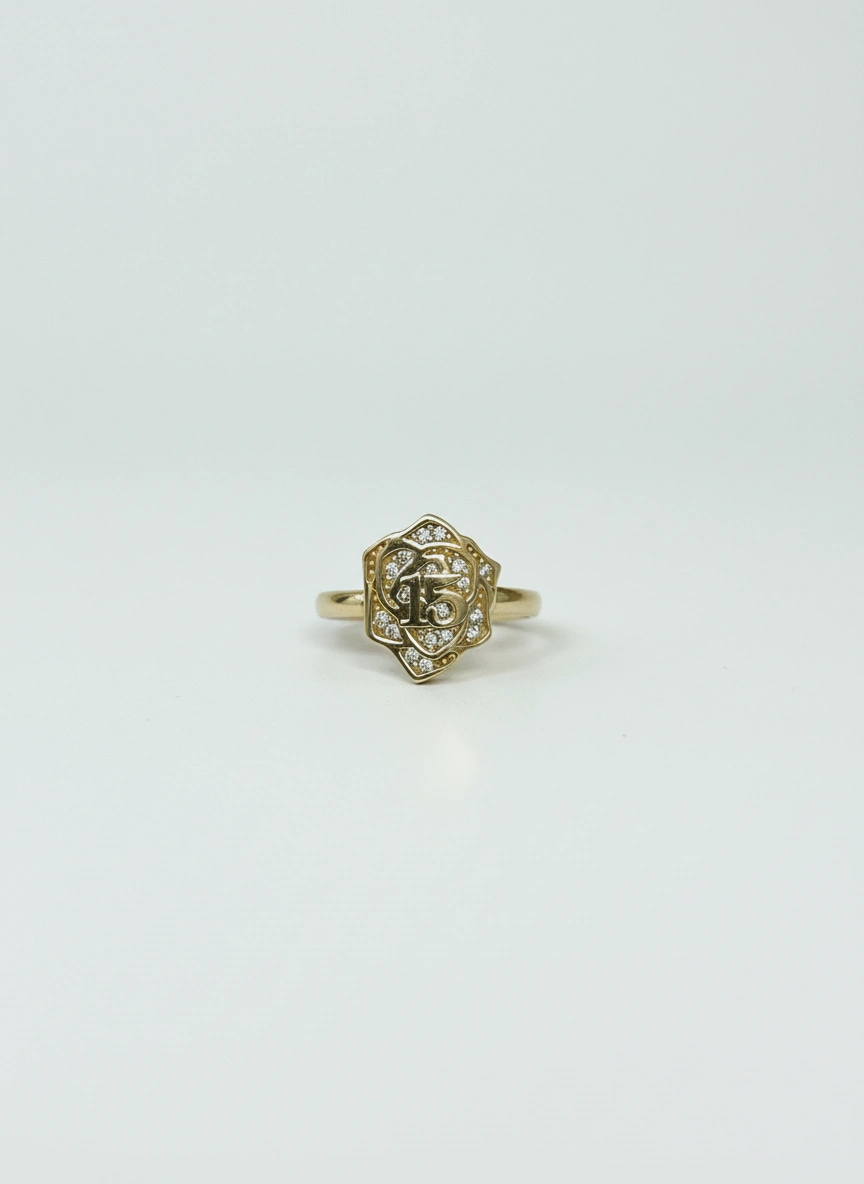Anillo de 15 años 10K