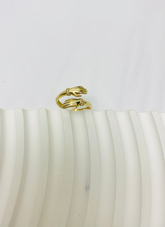 Anillo de manos 14K