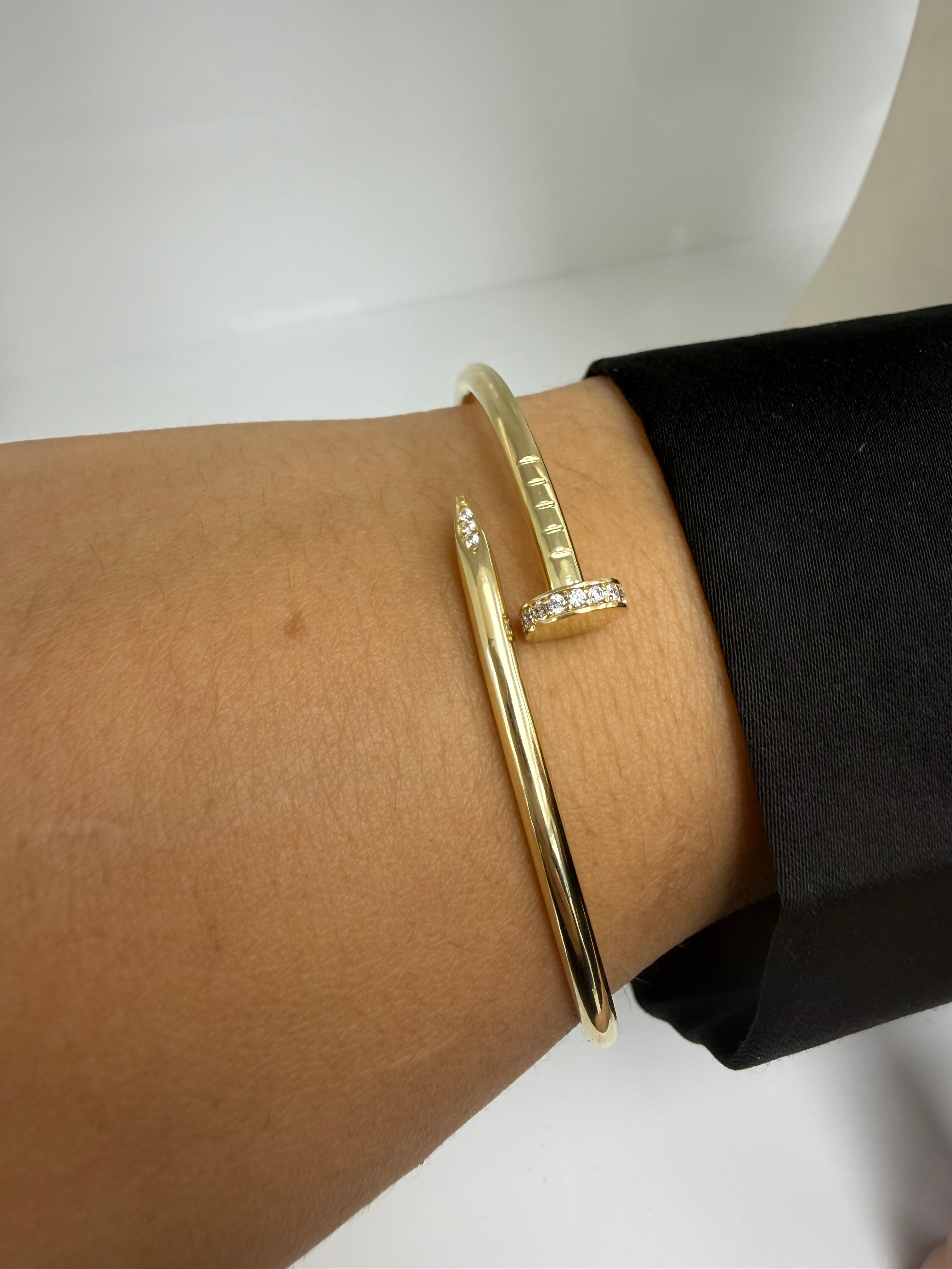 Pulsera clavo 10k