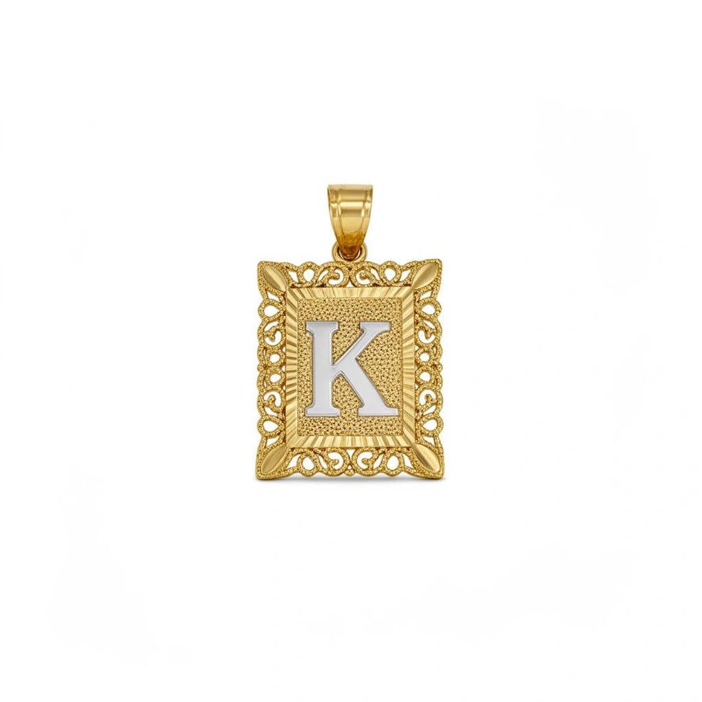 Dije de inicial K 14K
