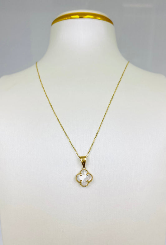 Cadena clover 14K