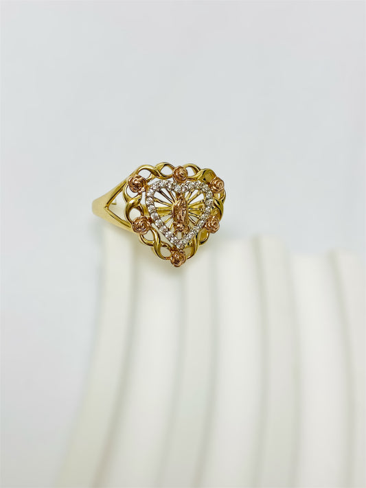 Anillo de Virgen 14 k