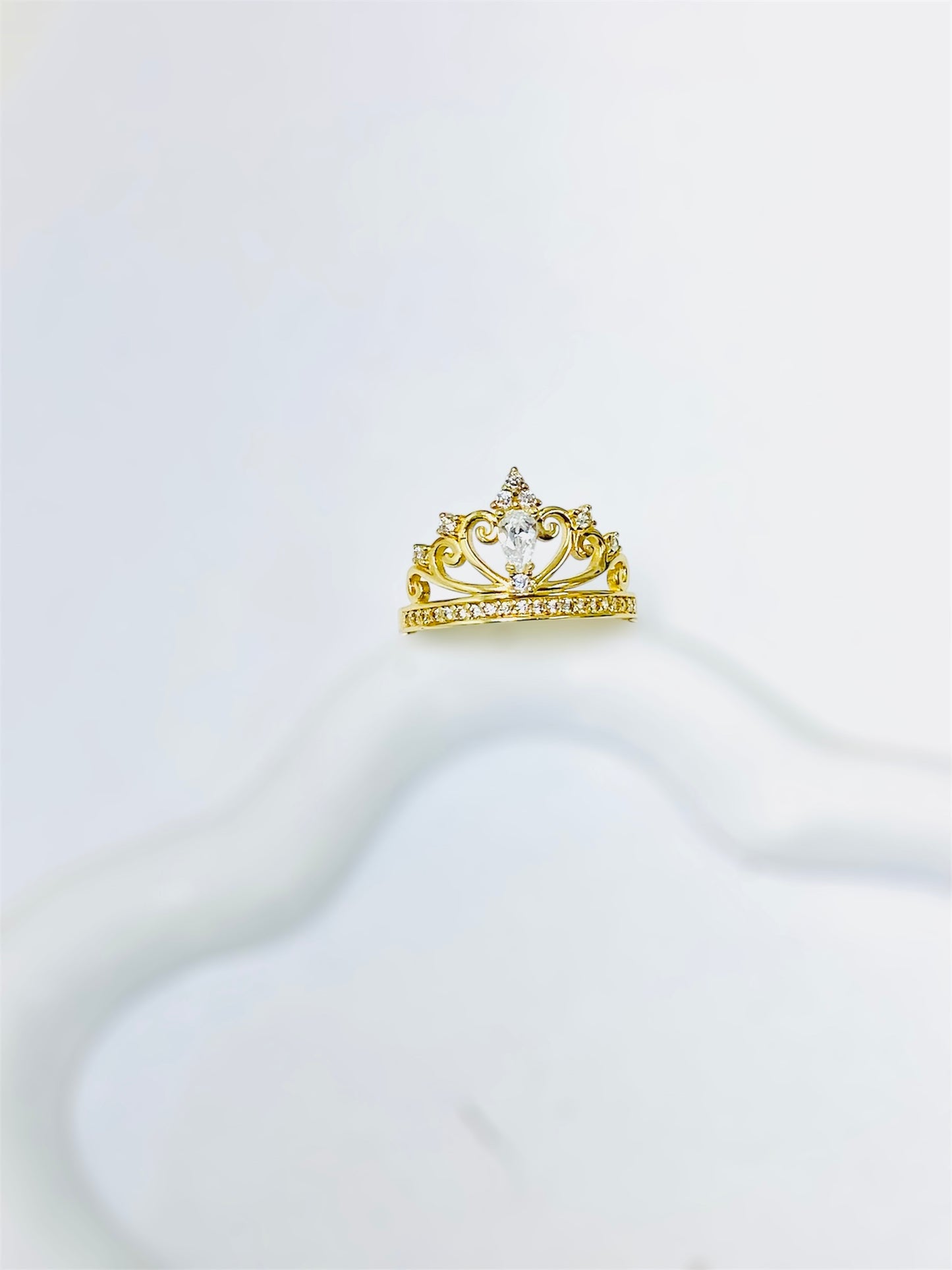 Anillo de corona 14K