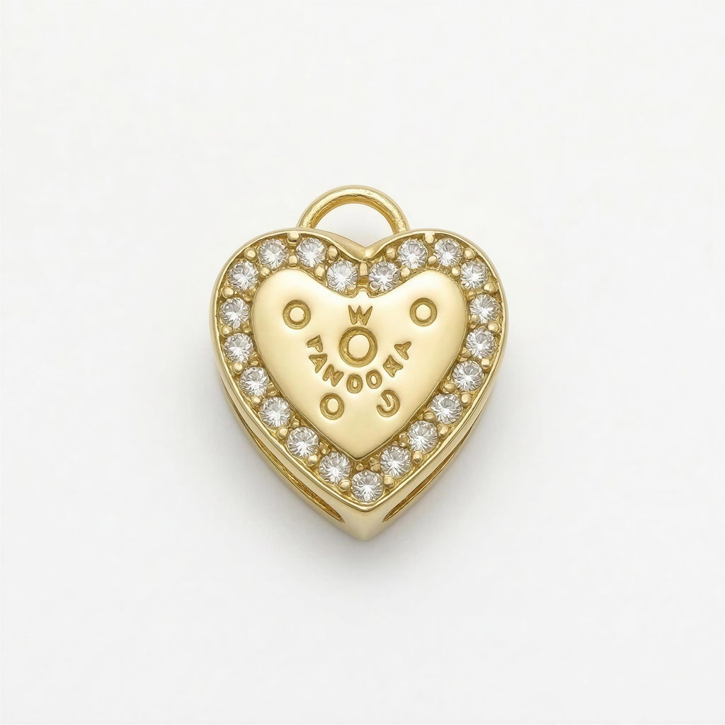 Charm de Corazon 10k