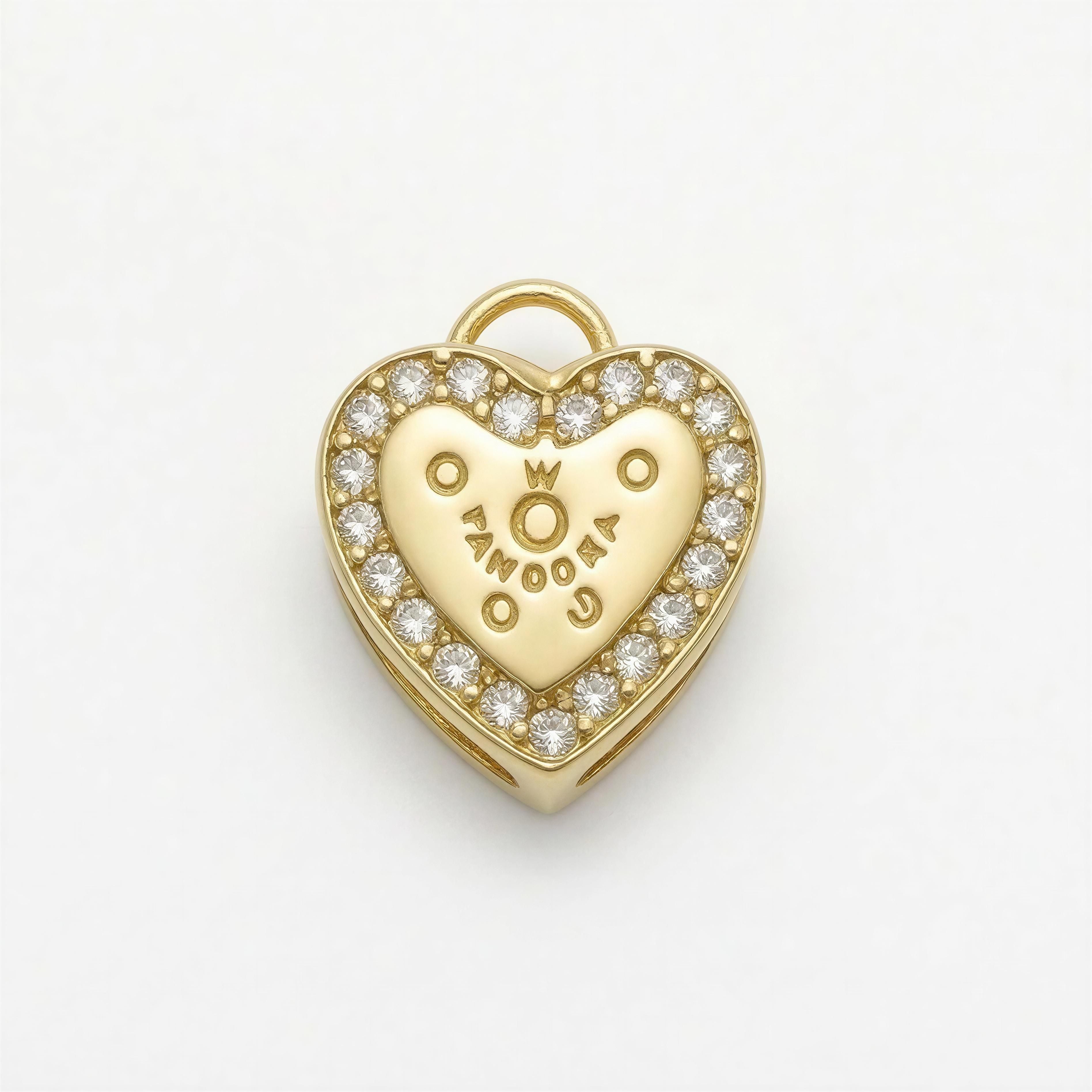 Charm de Corazon 10k