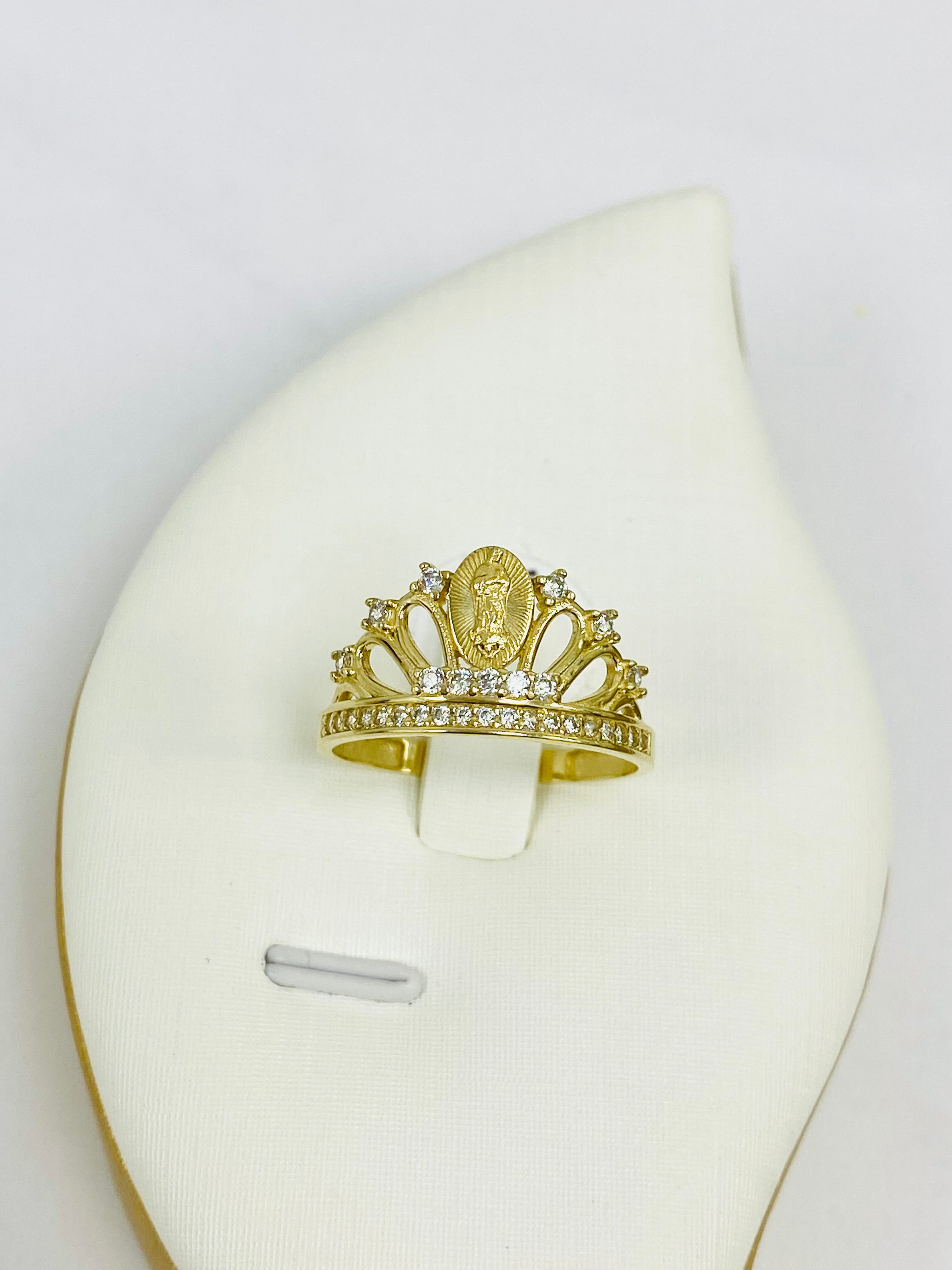 Anillo de virgen 10K