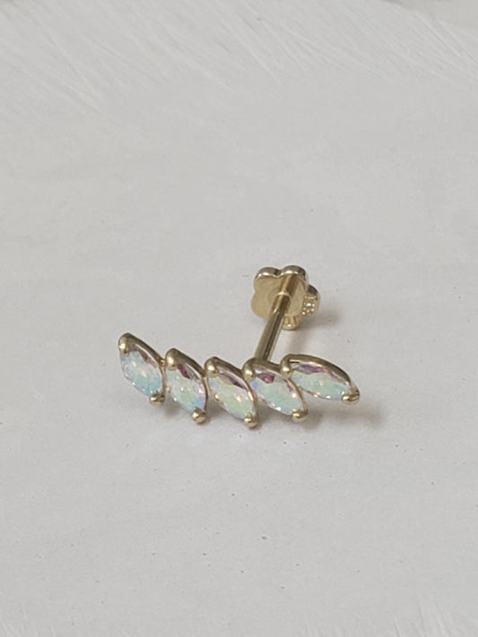 Pircing nariz 14k