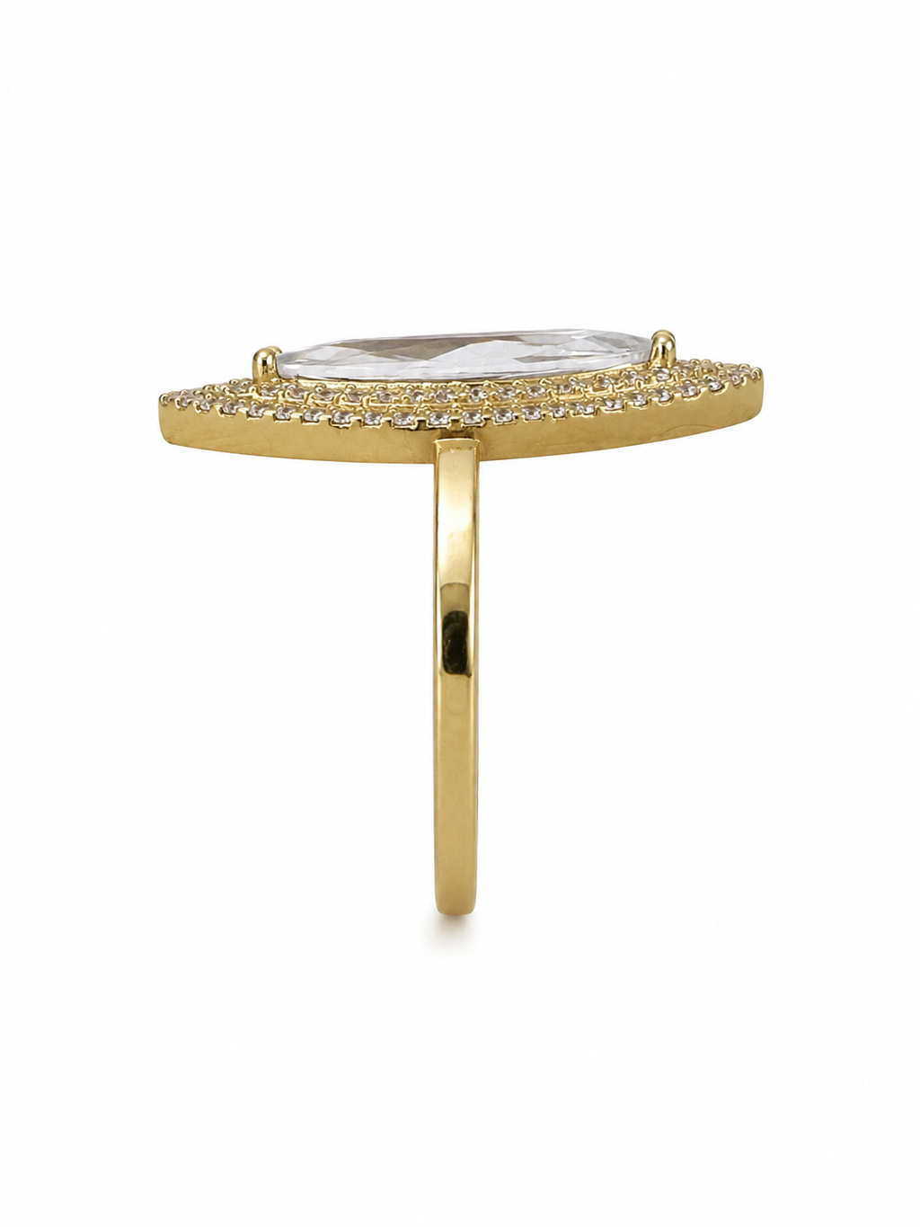 Anillo Almendrado 14k