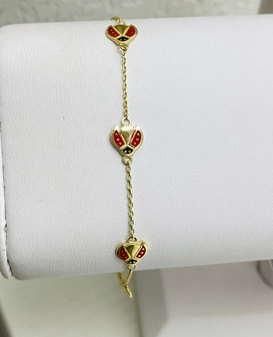Pulsera 5lady bug mini 10k
