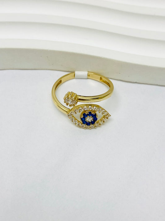 Anillo de ojito 14K