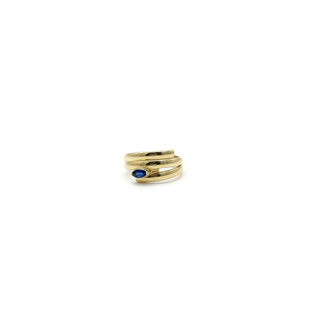Anillo banda 10k - Azul claro
