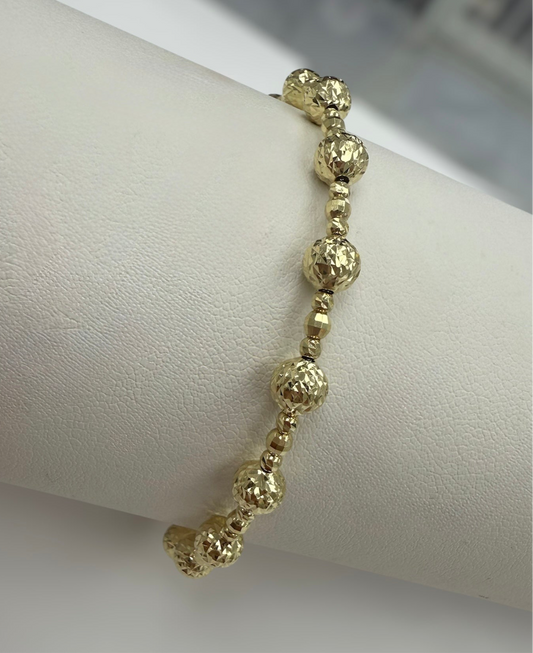 Pulso de balines 14K